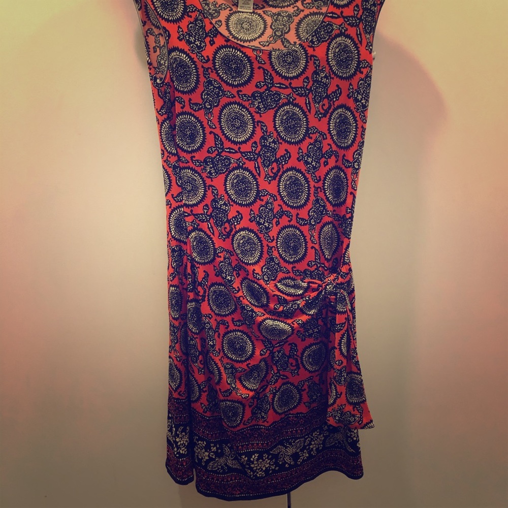 Flattering Patterned Dress